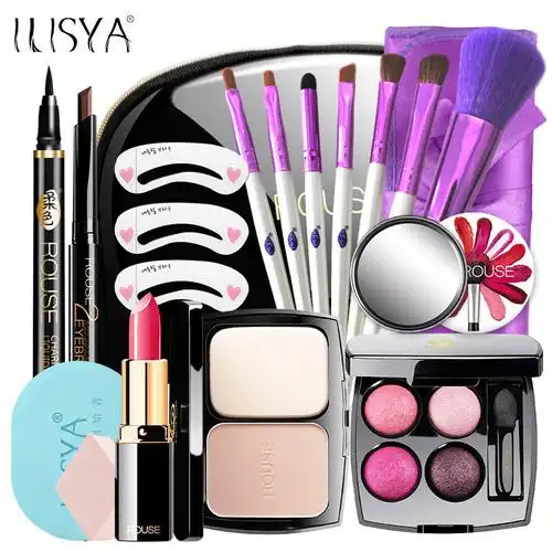 柔色(ilisya)美妆套装 ilisya柔色化妆品套装彩妆全套初学者 彩妆套装