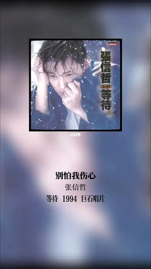 张信哲别怕我伤心