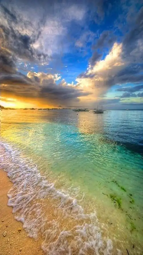 唯美的海景风光手机壁纸