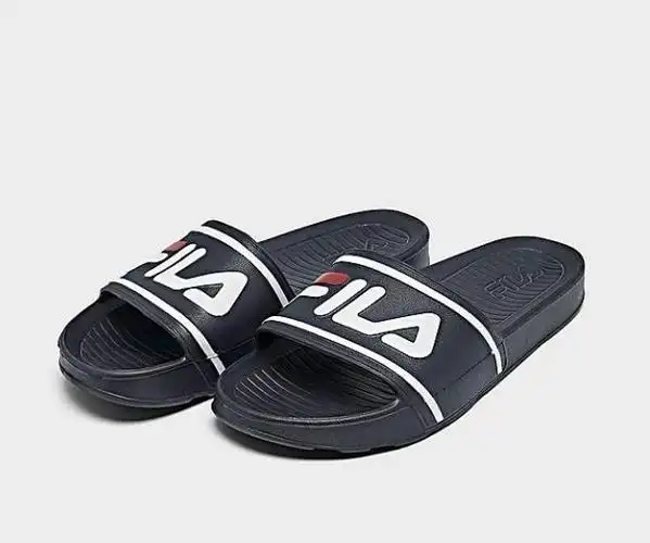 fila斐乐sleekslide男士厚底拖鞋