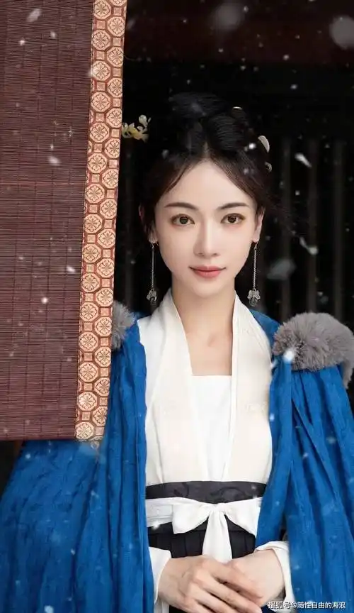吴谨言生日最新写真,古装造型古色古香韵味十足_随风_风筝
