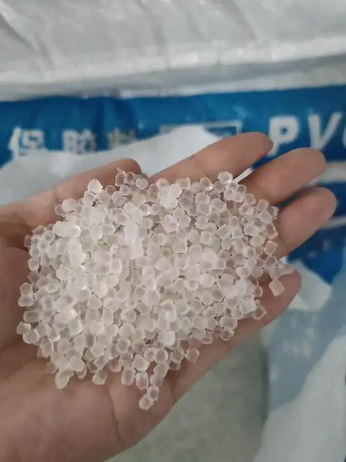 食品级pvc原料 硬质pvc挤出级 改性环保聚氯乙烯塑胶颗粒