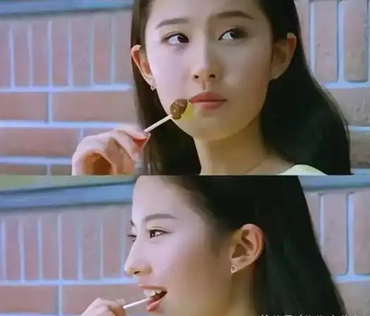 刘亦菲学生时代无人问津?