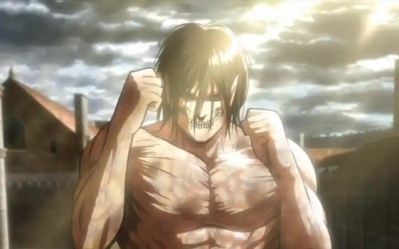 艾伦第一次变身战斗的时候太帅了_哔哩哔哩_bilibili