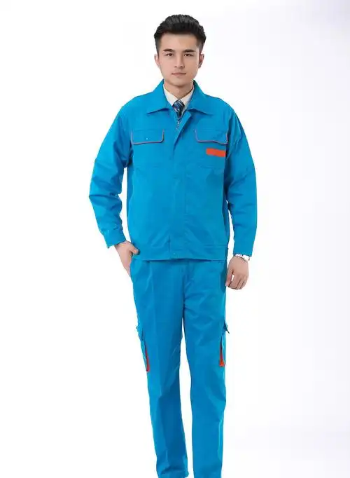 春秋季长袖工作服套装男汽修工装工程工地装修劳保服厂家定制批发