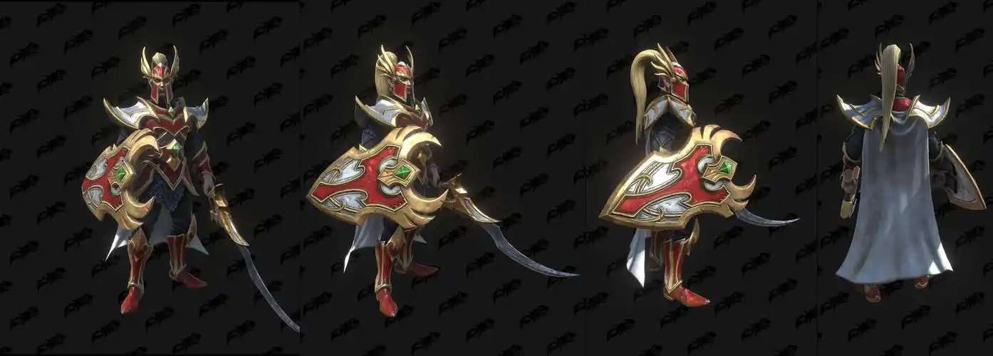 魔兽争霸3重制版精灵方模型希尔瓦娜斯来袭