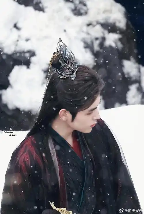 陈飞宇献鱼雪景路透,这个侧脸杀,氛围感绝了!司马焦带我走
