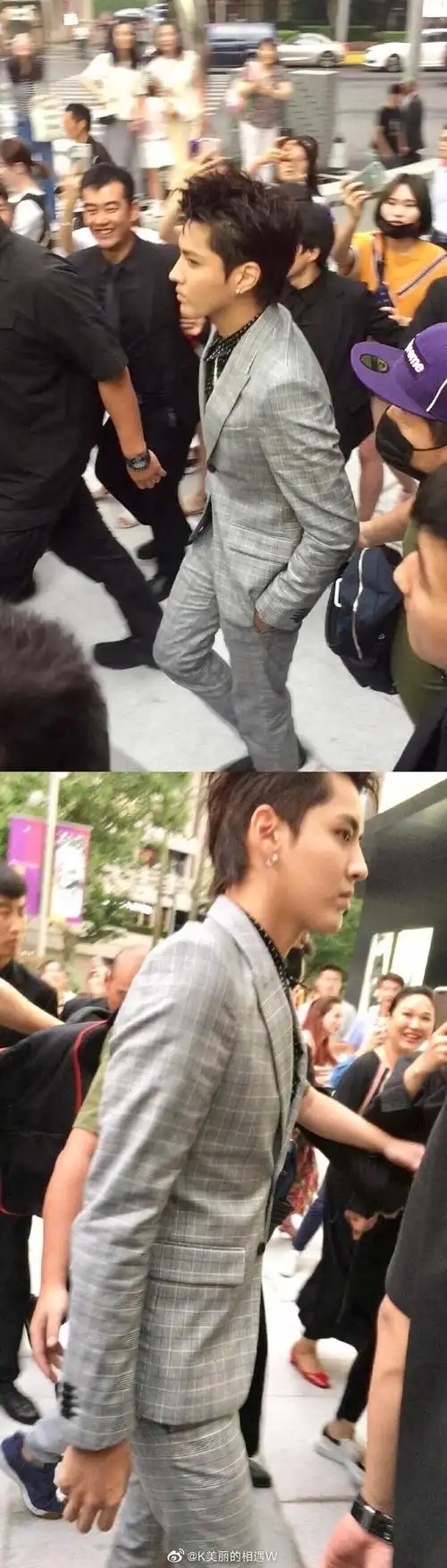 吴亦凡生图合集,超凡颜值看呆路人