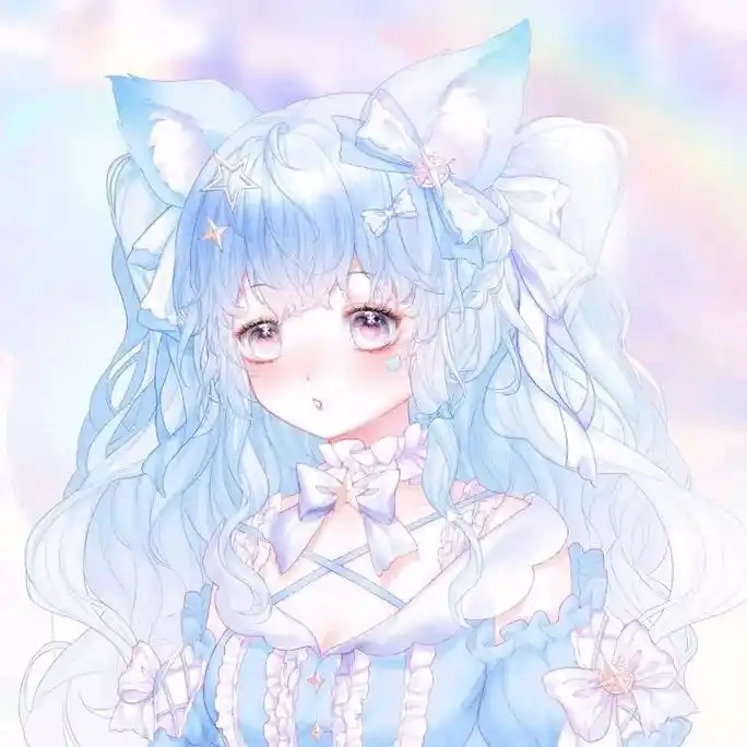 仙气女生头像 #可爱头像女卡通呆萌  - 抖音