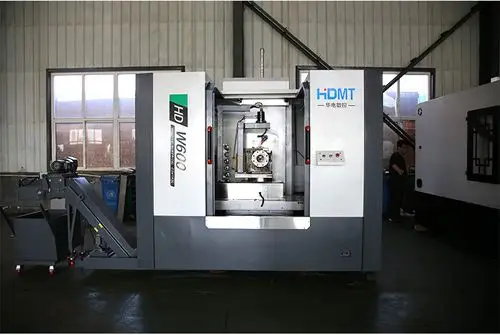 华电卧式加工中心hd600卧式加工中心卧加数控加工钻孔锪孔卧加