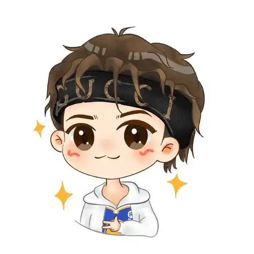 张哲瀚q版动漫头像,百变老婆,帅气可爱