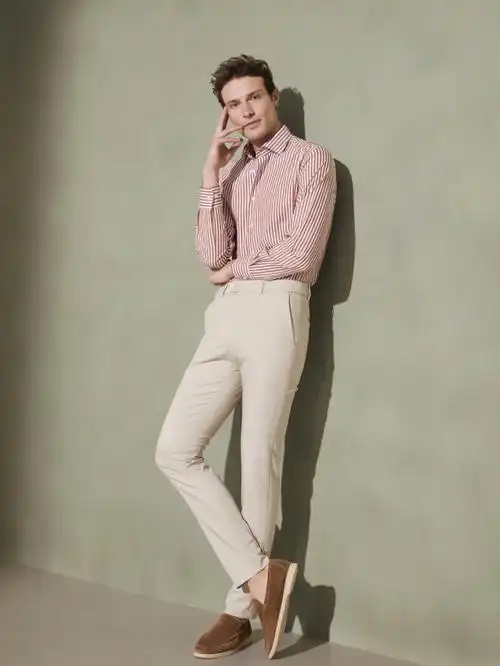 春夏百搭白色休闲裤裤怎么配都好看