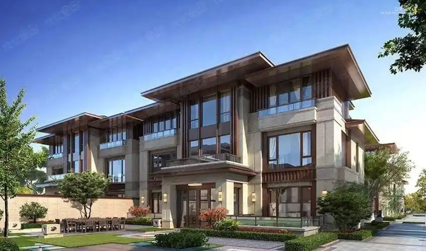 北京三环内惊现高档独门独院别墅豪宅鲁能钓鱼台美高梅别墅容积率仅为