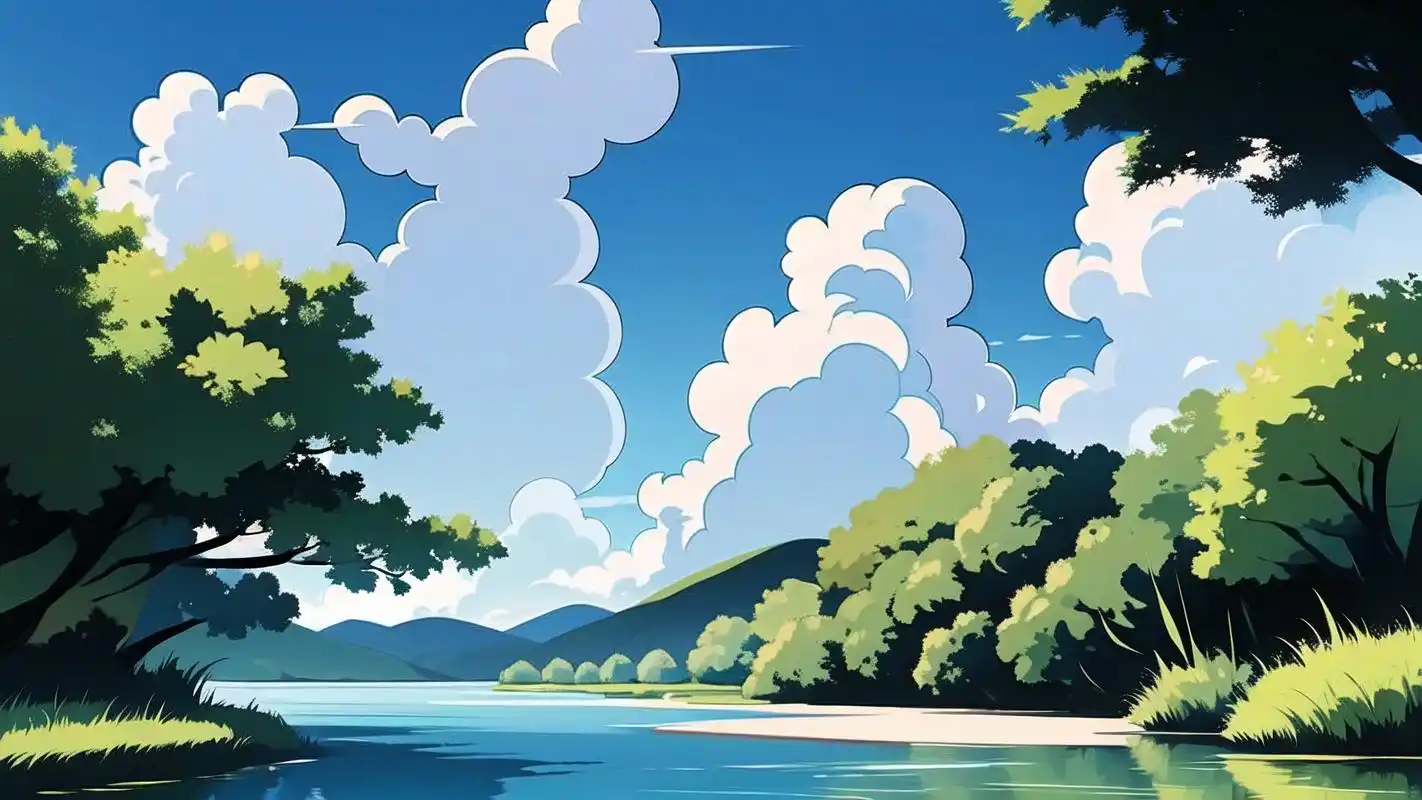 这组漫画风格的风景壁纸,绝对能满足你的期待!