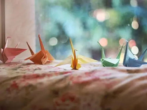 千纸鹤壁纸图片