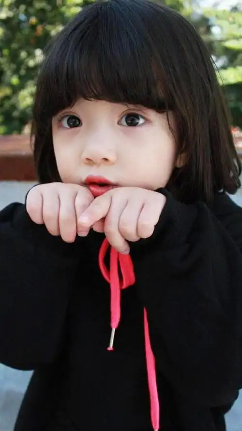 萌娃女生图片大全可爱点赞都是小可爱