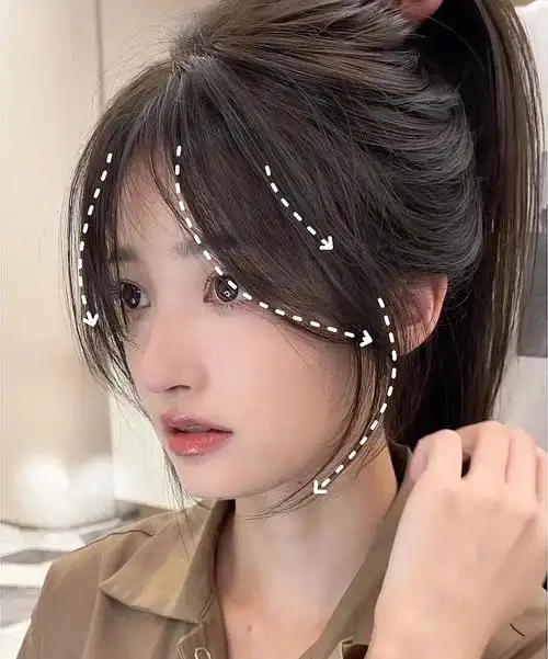 推荐三款修饰脸型的刘海儿 即修饰脸型又百搭