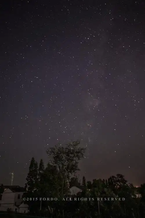 守候已久的美丽星空,梦回儿时的震撼银河 【合肥】