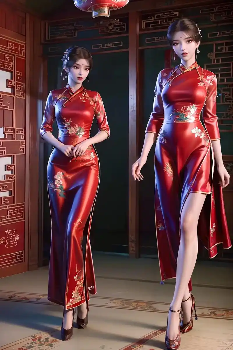 檀儿旗袍装～#国漫美女 #苏檀儿 - 抖音