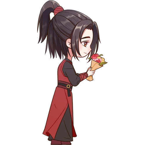 古风q版人物免扣素材