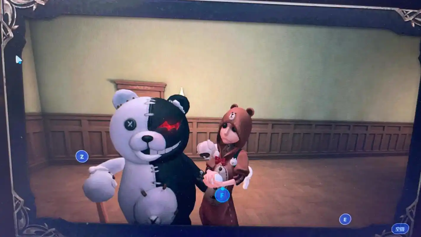 第五人格#弹丸论破#黑白熊#布朗熊#奈布 #26号守卫 # - 抖音