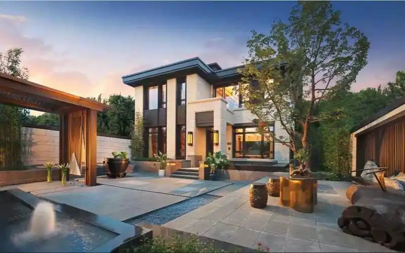 北京南城,亦庄新中式纯别墅院落