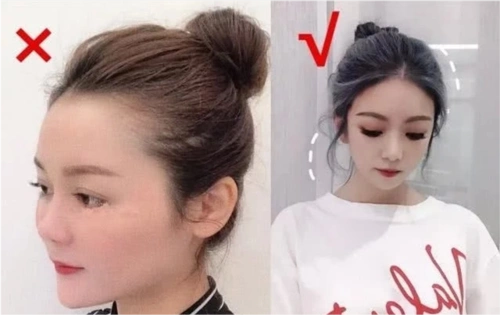 "脸大"女生正确扎发!