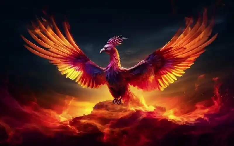 凤凰浴火美图分享