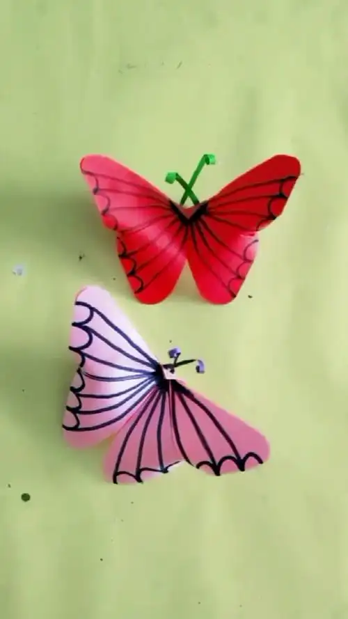 唯美可爱手工小蝴蝶