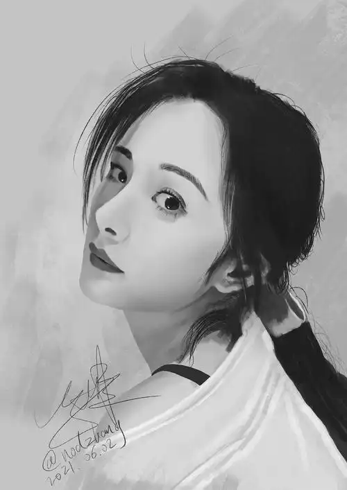 杨幂女士|插画|创作习作|nodzhang - 原创作品 - 站酷 (zcool)