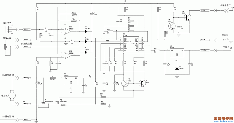 常见的电动车充电器电路图汇集