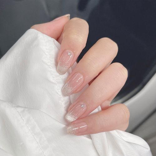 裸色晶石猫眼指甲油胶2021年新款流行色百变冰沙宽猫眼美甲店专用