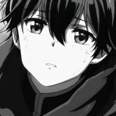 很丧的头像 男生 黑白 动漫 动漫头像图片大全 -【爱个性】