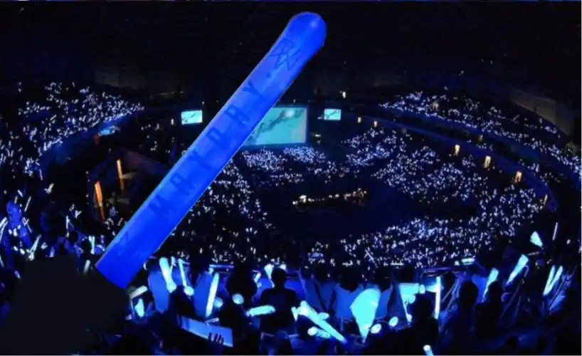 15色led分区遥控荧光棒 万人演唱会助威道具dmx点场控闪光发光棒
