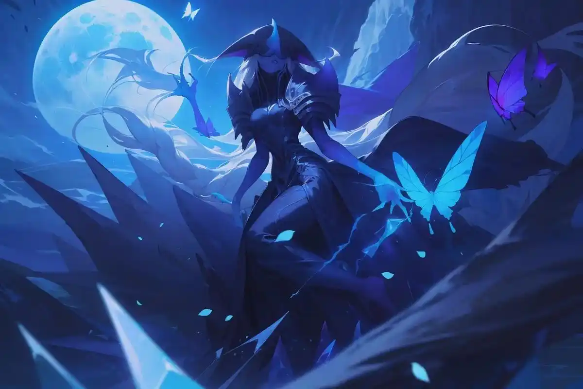 lol #ai绘画 #丽桑卓#冰女040404 - 抖音