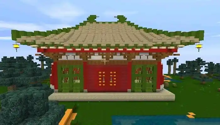 迷你世界建筑古风楼阁教程