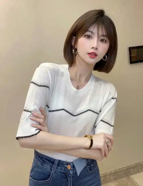 剪完这款发型简直一下回到18岁呀.