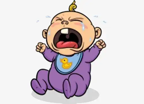 哭泣的小女孩蛀牙蚜虫牙疼牙痛疾病糖果素材