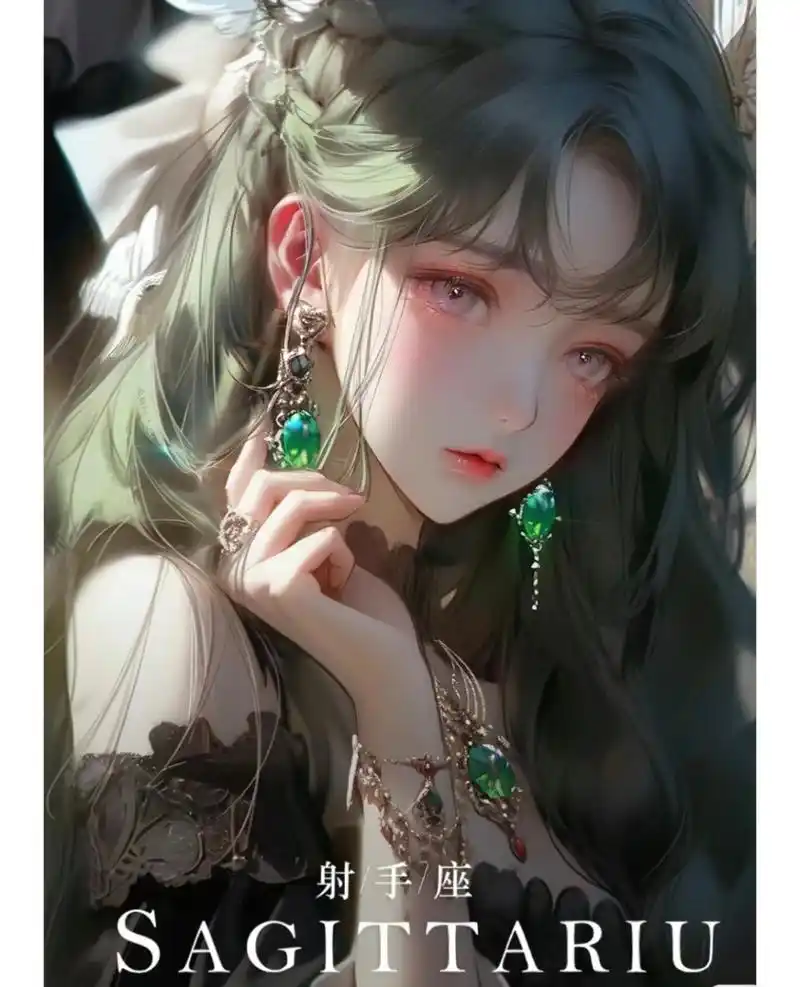 十二星座‖射手座 #二次元# #ai共创计划# #ai绘画