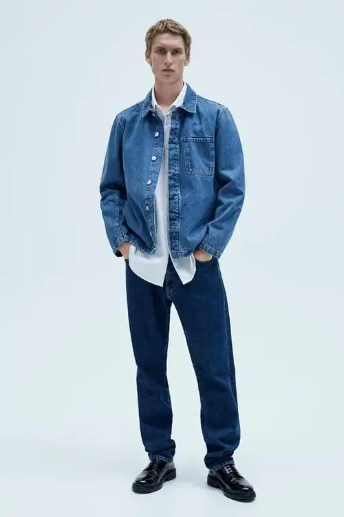 男士秋冬牛仔穿搭指南