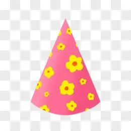 卡通可爱的圆锥体素材