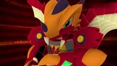 [少儿]斗龙战士:圣龙战神烈古拉也没办法牵制住魔莲灵龙