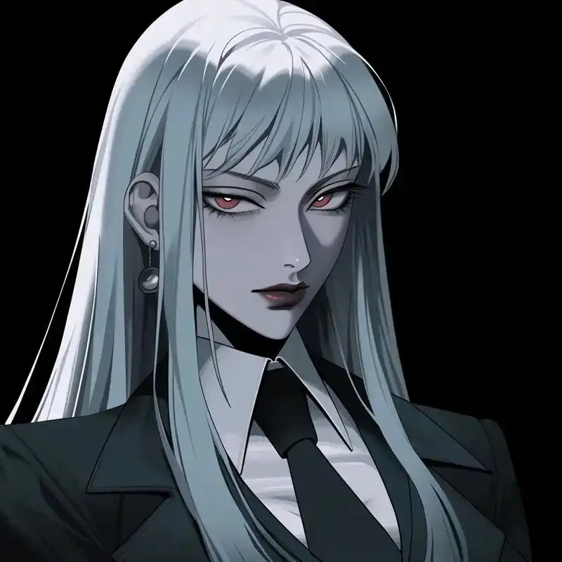 高冷御姐头像 #女生头像 #动漫女头 #超a头像 #黑色系  - 抖音