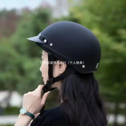 电动车安全帽摩托车骑行头盔四季遮阳半盔男女通用可爱便携超市热