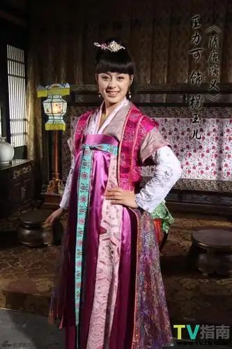 隋唐演义演员表-杨玉儿扮演者王力可-电视指南