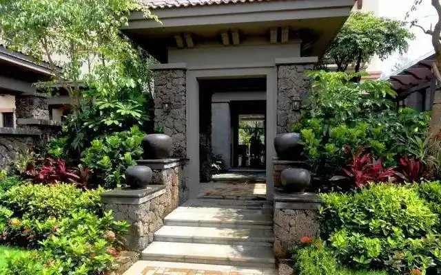 庭院设计入户花园的正确打开方式进门都是景简直美如画
