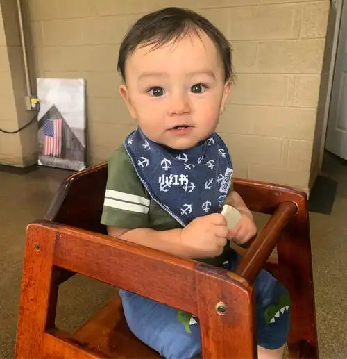 儿子已经从baby长成boy啦