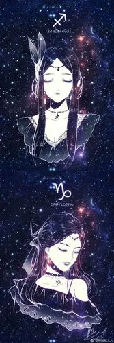 王者荣耀同人十二星座少女系列☆星空壁纸