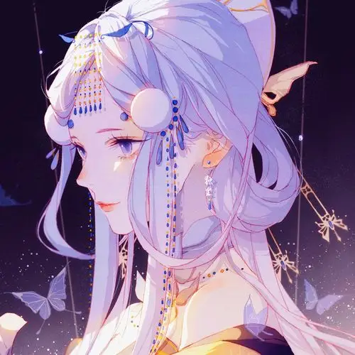 女生古风动漫头像自截调色 侵删致歉