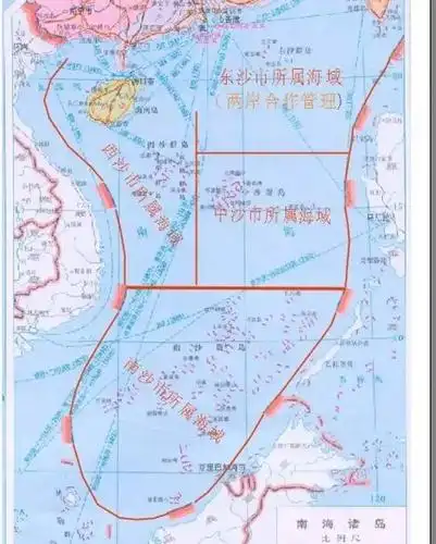 【战略地理】中国南海地图